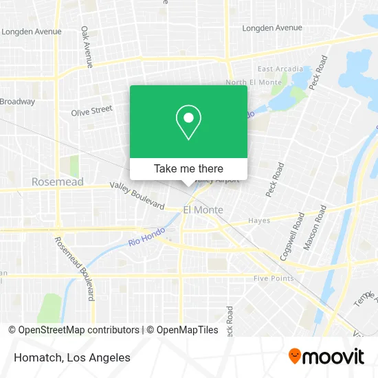 Homatch map
