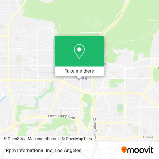 Rpm International Inc map