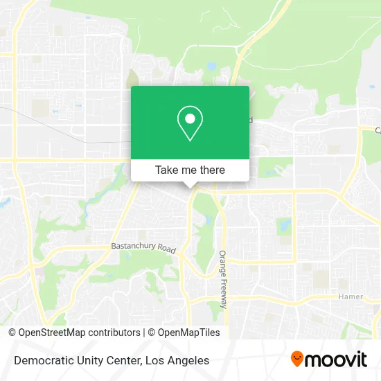 Democratic Unity Center map