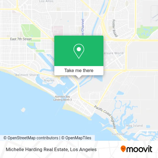 Michelle Harding Real Estate map