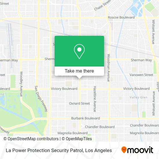 La Power Protection Security Patrol map