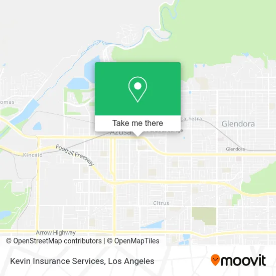 Kevin Insurance Services map