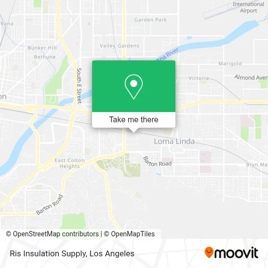 Ris Insulation Supply map