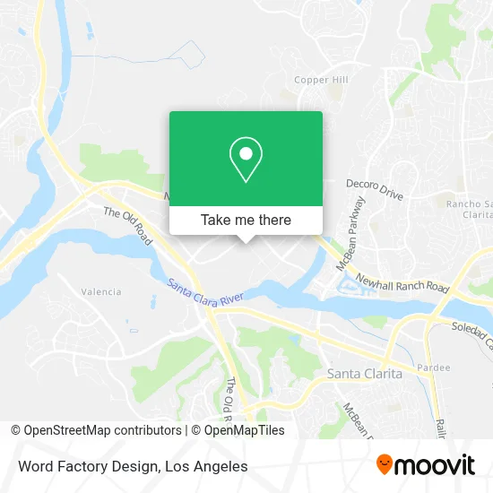 Word Factory Design map