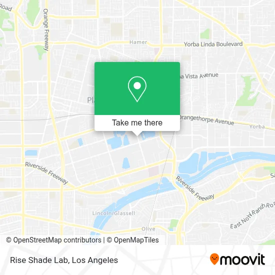 Rise Shade Lab map