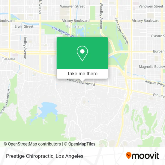 Prestige Chiropractic map