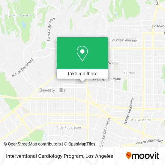 Interventional Cardiology Program map