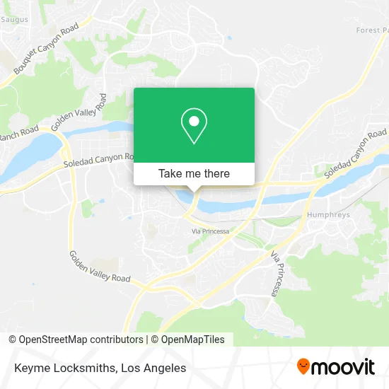 Keyme Locksmiths map