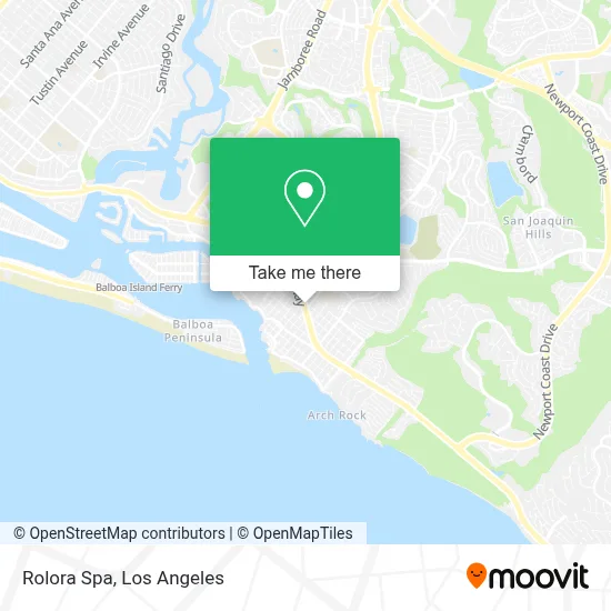Rolora Spa map