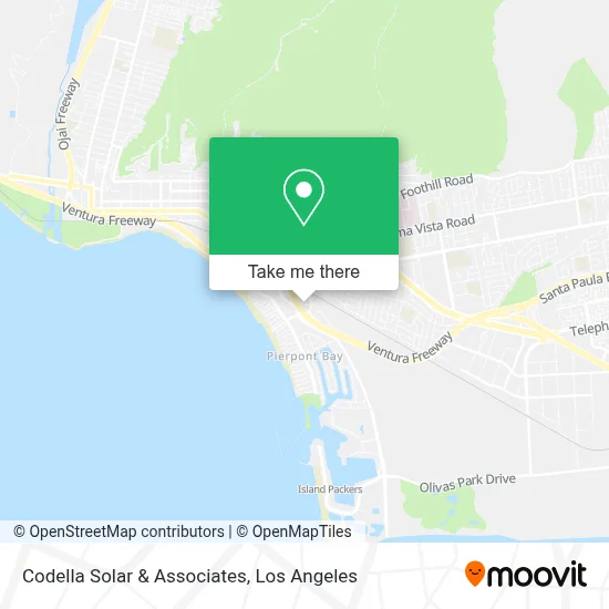Codella Solar & Associates map