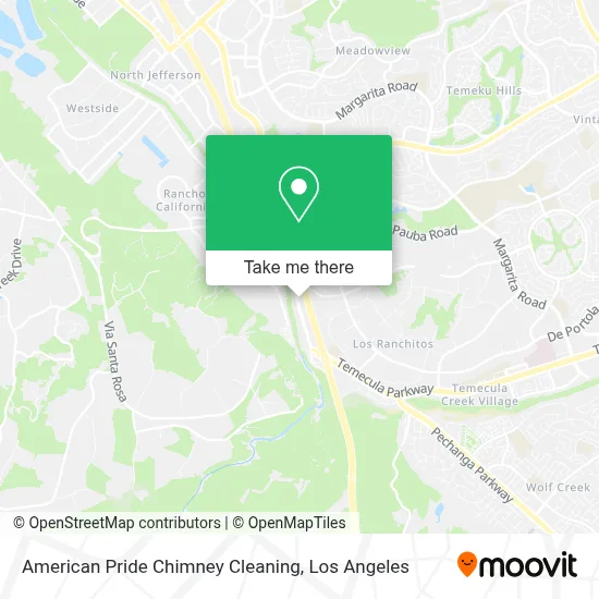 American Pride Chimney Cleaning map