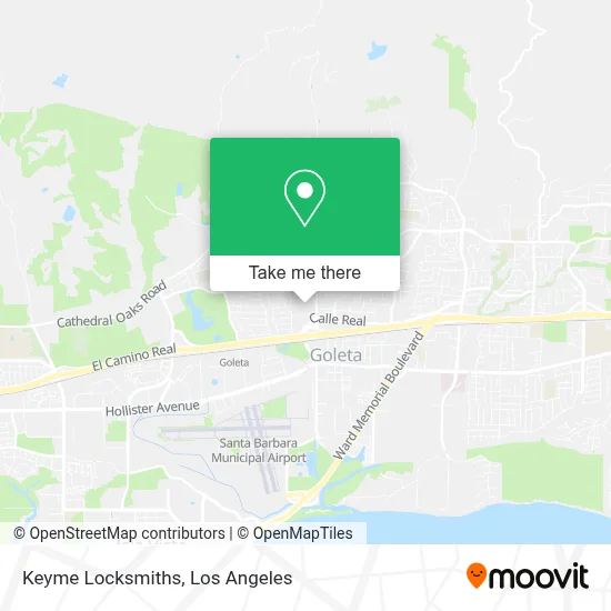 Keyme Locksmiths map