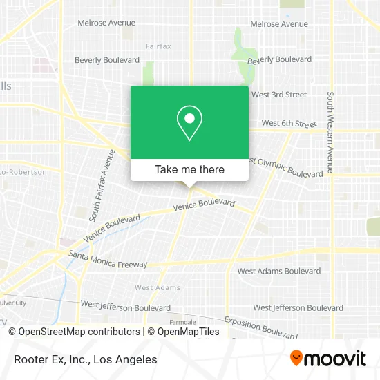 Rooter Ex, Inc. map
