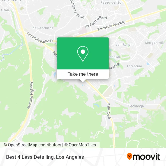 Best 4 Less Detailing map