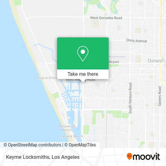 Keyme Locksmiths map