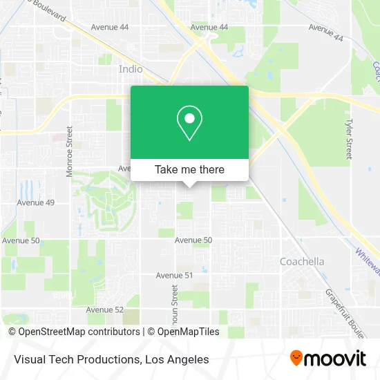 Visual Tech Productions map