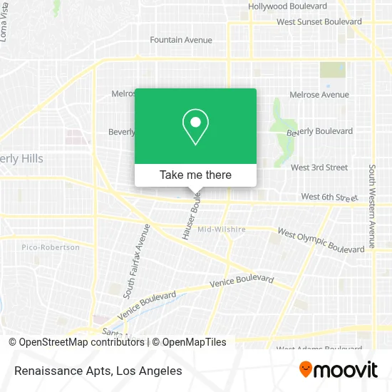 Renaissance Apts map