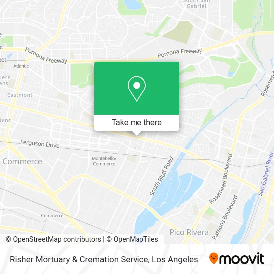 Risher Mortuary & Cremation Service map