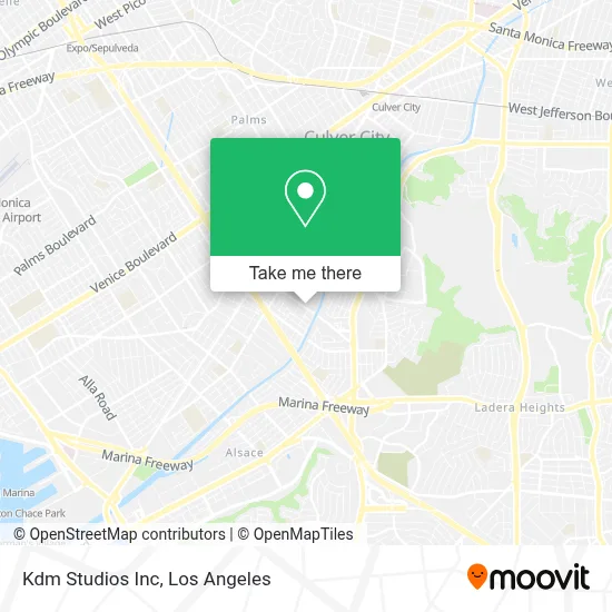 Kdm Studios Inc map