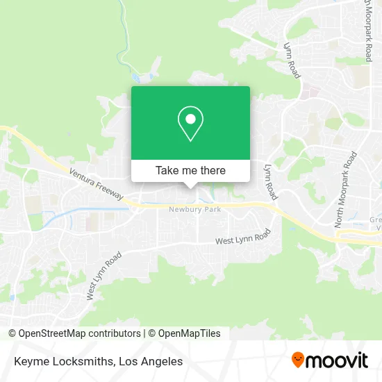 Keyme Locksmiths map