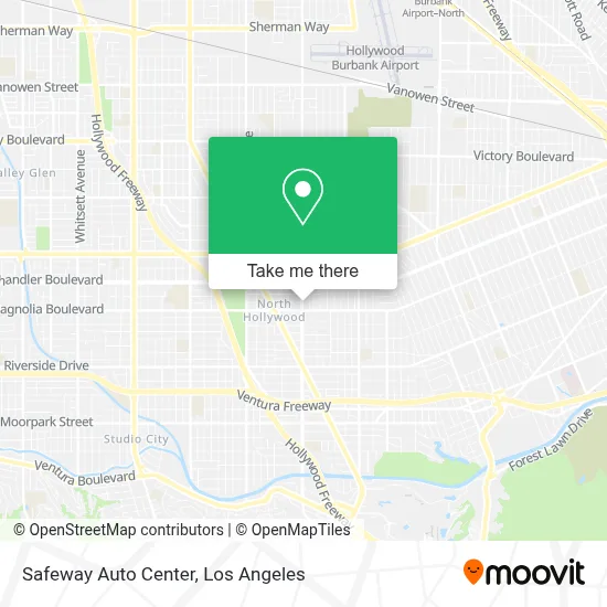 Safeway Auto Center map