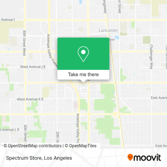 Spectrum Store map