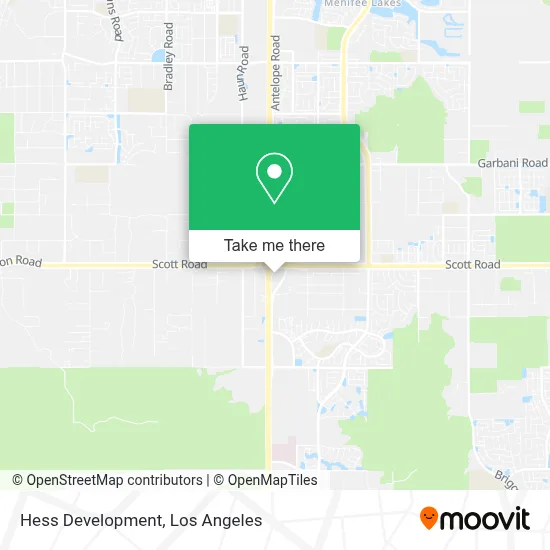 Hess Development map