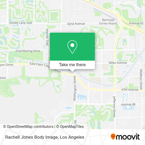 Rachell Jones Body Image map