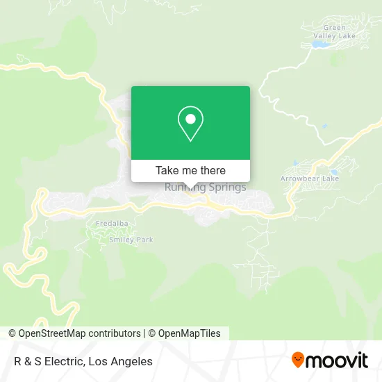 R & S Electric map
