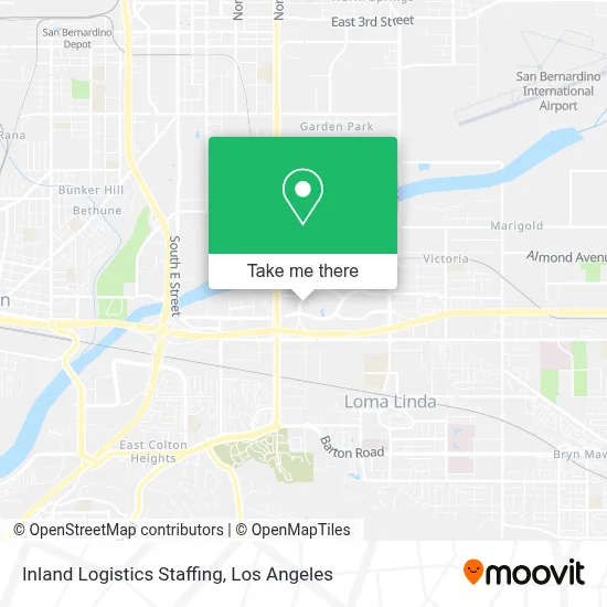 Inland Logistics Staffing map