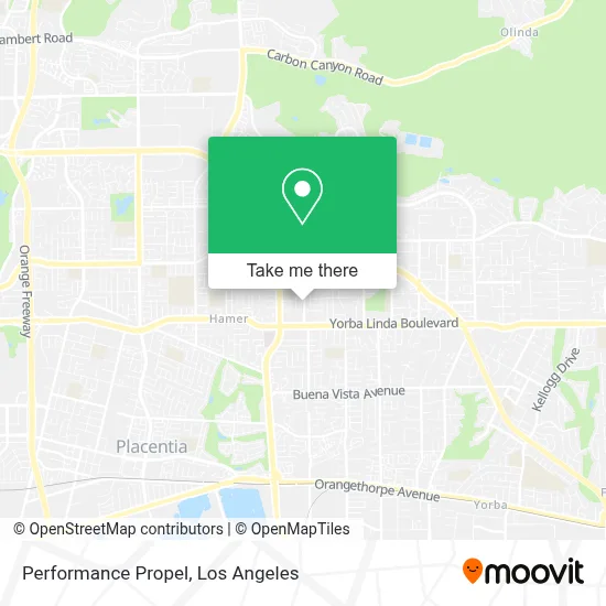 Performance Propel map