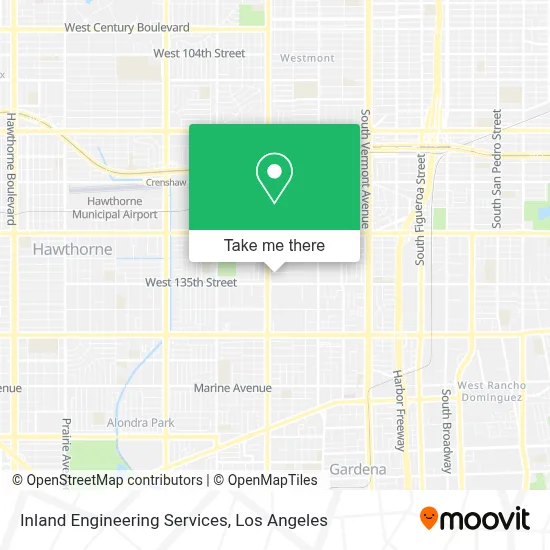 Inland Engineering Services map