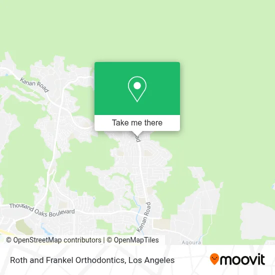 Roth and Frankel Orthodontics map