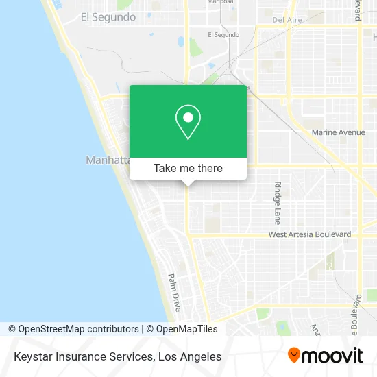 Keystar Insurance Services map