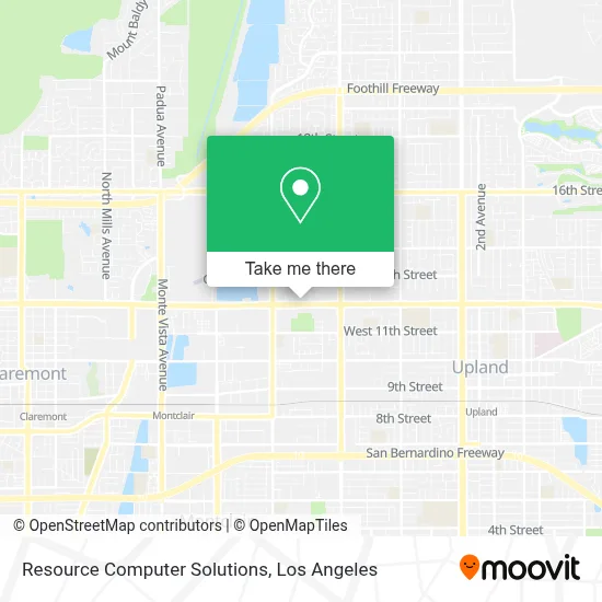 Resource Computer Solutions map