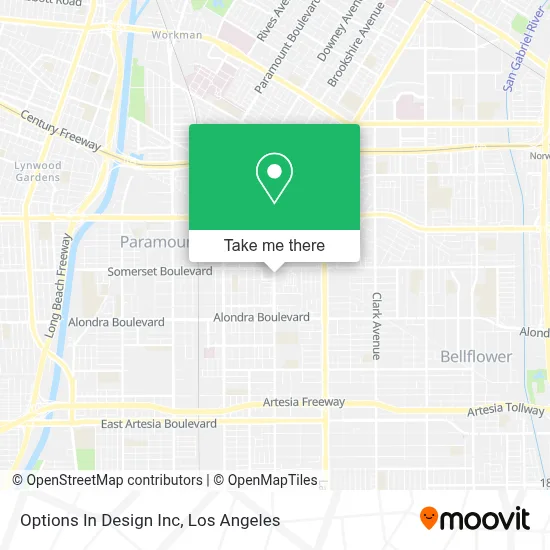 Options In Design Inc map