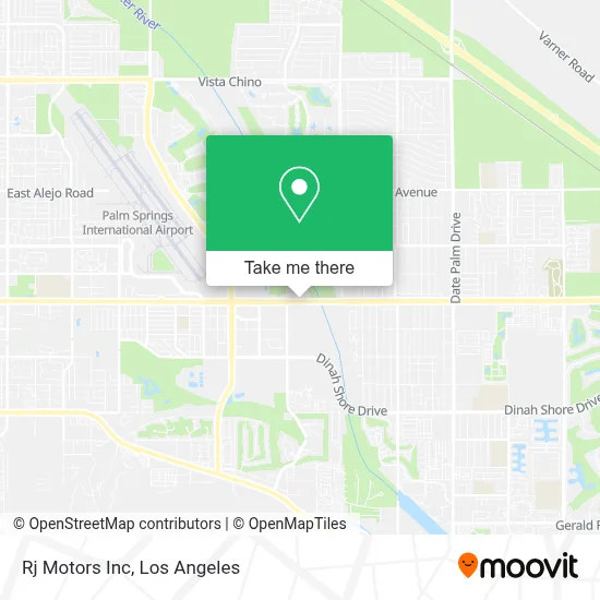 Rj Motors Inc map