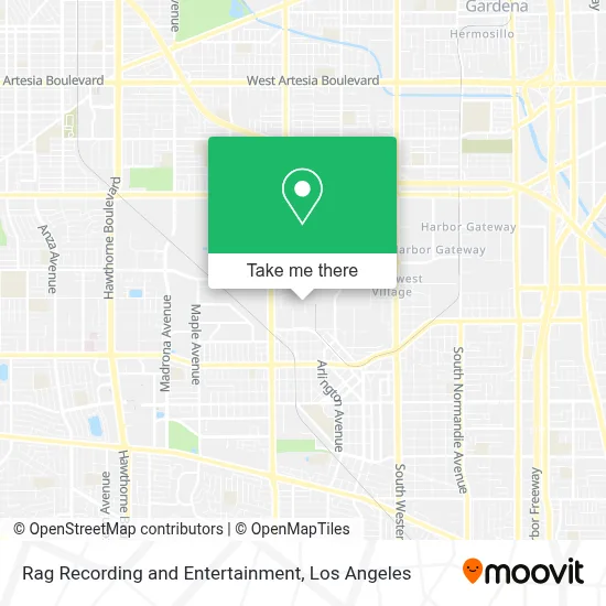 Rag Recording and Entertainment map