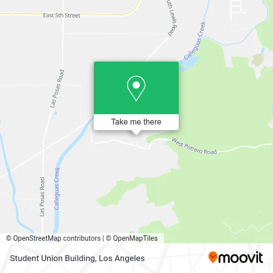 Student Union Building map