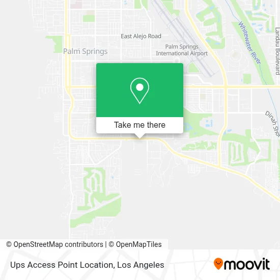 Ups Access Point Location map