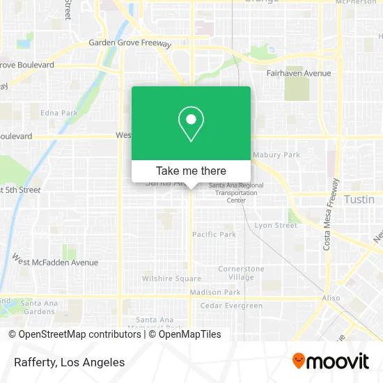 Rafferty map