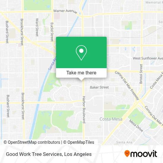 Good Work Tree Services map