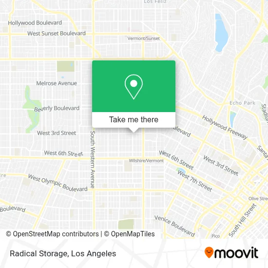 Radical Storage map