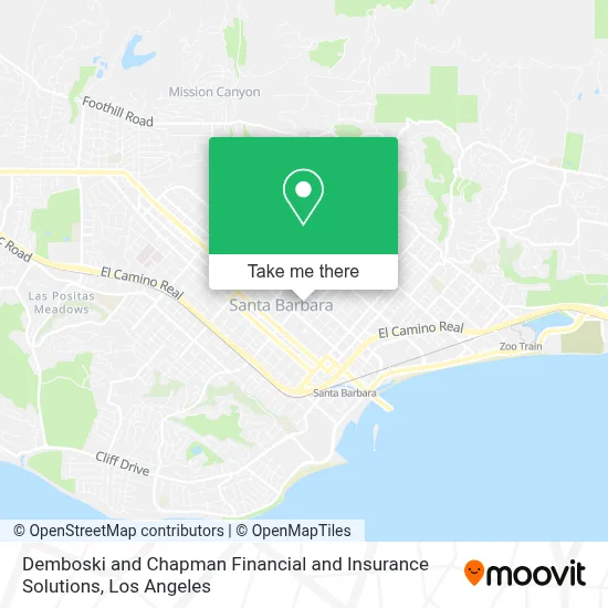 Demboski and Chapman Financial and Insurance Solutions map