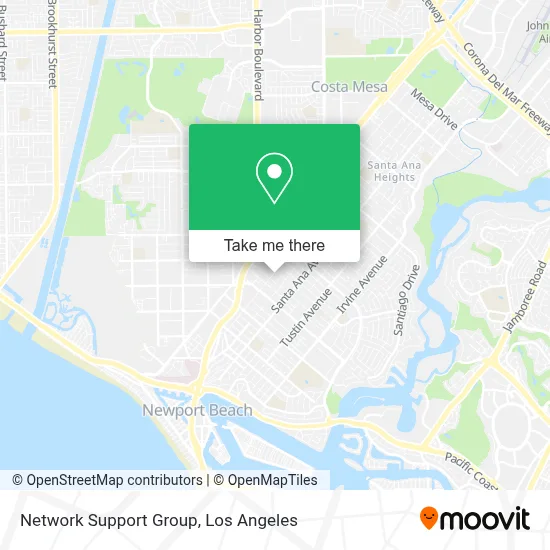 Network Support Group map
