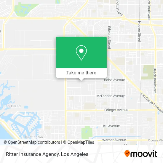 Ritter Insurance Agency map