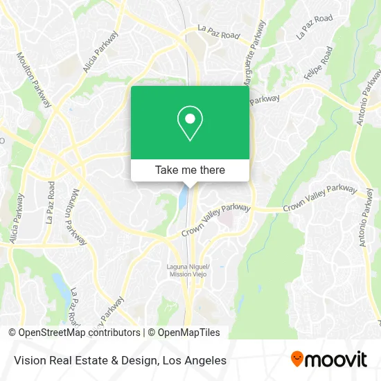 Vision Real Estate & Design map