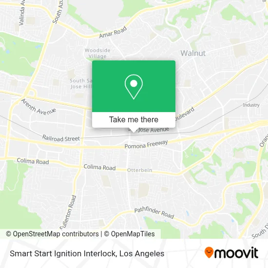 Smart Start Ignition Interlock map