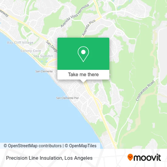 Precision Line Insulation map