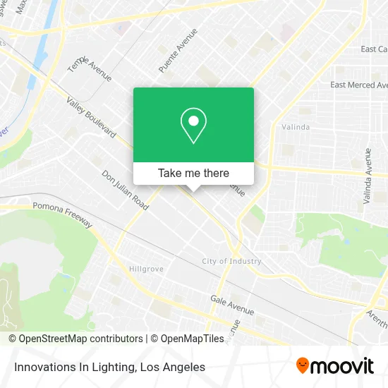 Innovations In Lighting map
